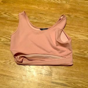 Womens crop top shirt never worn